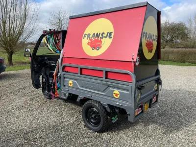 Triporteur Tricyle Electrique Cargo VT5 Volta - Homologué Route - Livraison Gratuite