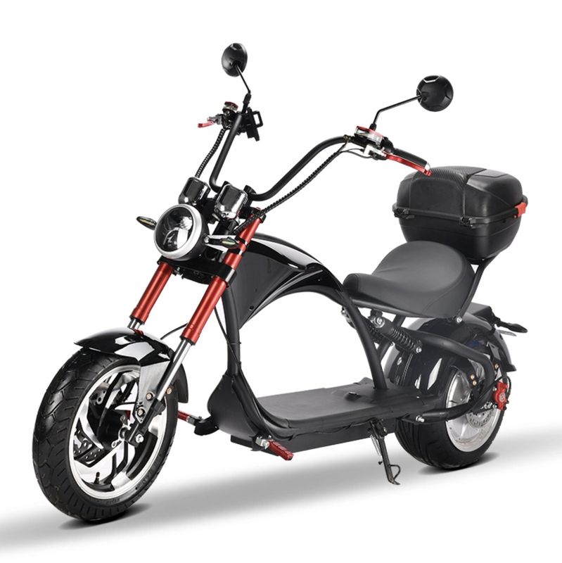 ​Scooter Électrique City Coco Cobra 3000W avec top-case Homologué Route