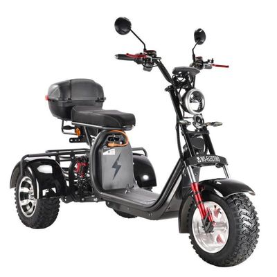 Scooter électrique 3 roues City Coco Stable Trike 2 places avec Panier 4000W ou 2000W - 120 km autonomie Scooter électrique 3 roues City Coco Stable Trike 2 places avec Panier 4000W ou 2000W - 120 km autonomie