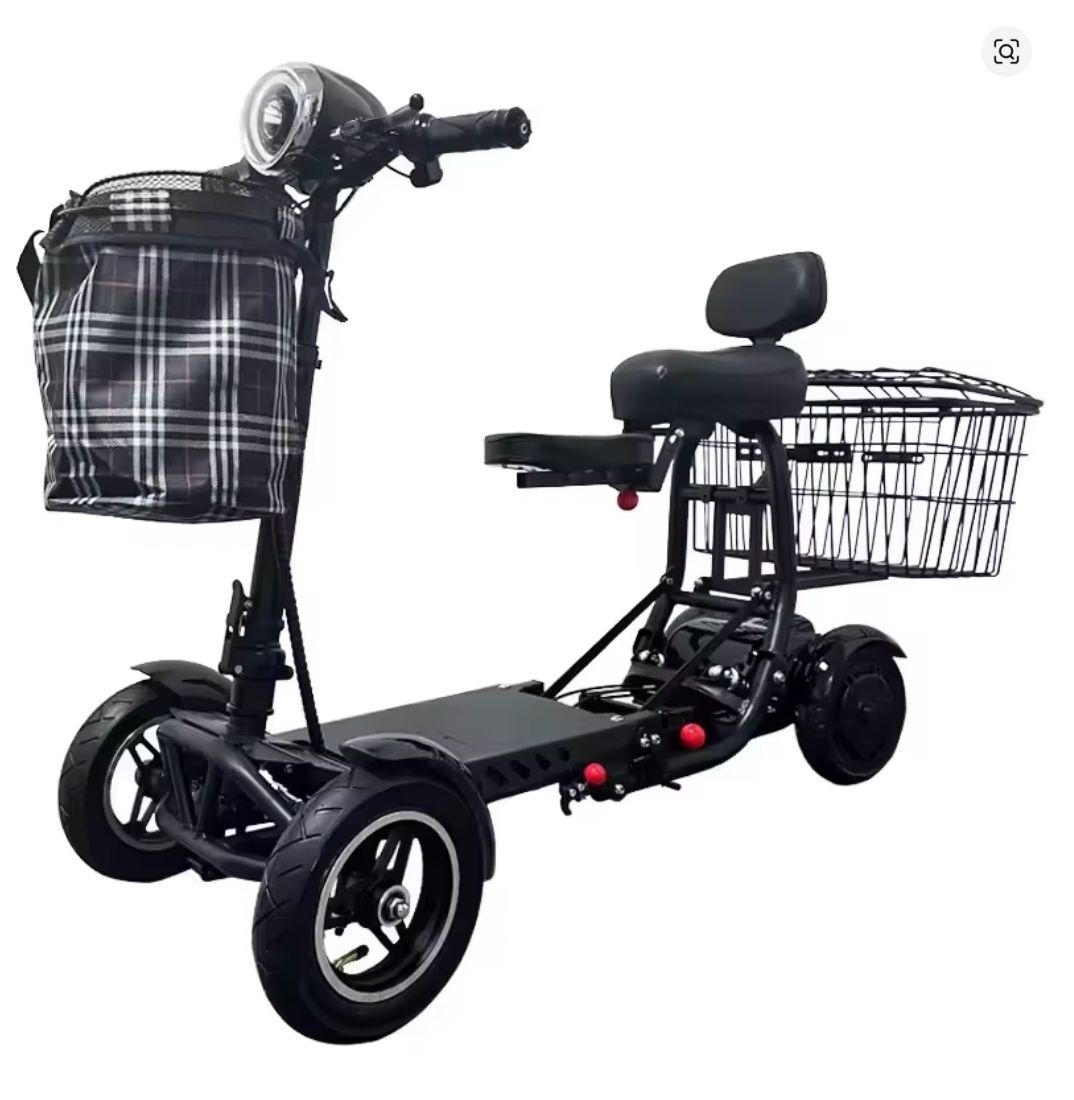 Scooter Electrique 4 roues PMR Mini Urban Voyage Pliable