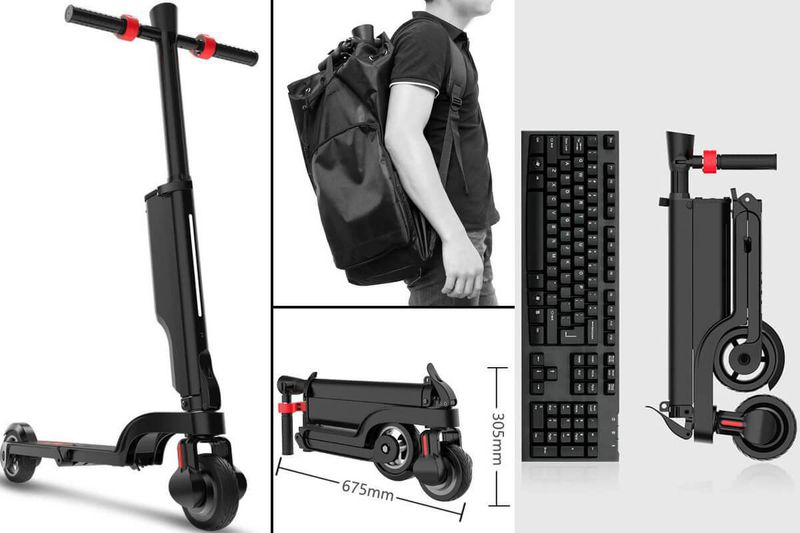 Trottinette électrique X6 Ultra Compacte V2