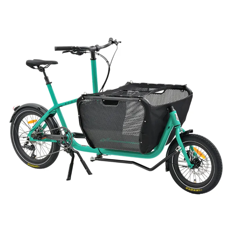 Vélo Cargo Électrique ATMOSE Bike Haul’r – Biporteur Familial Puissant, Autonomie 80 km