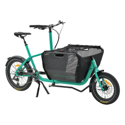 Vélo Cargo Électrique ATMOSE Bike Haul’r – Biporteur Familial Puissant, Autonomie 80 km