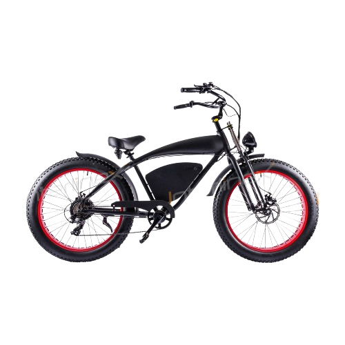 Vélo électrique Vintage Fatbike Retro Beach cruiser électrique