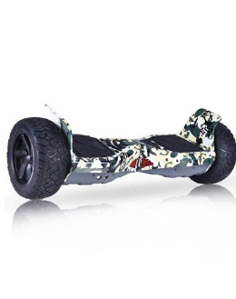 Hoverboard tout terrain Hummer - 1000W + APP + Bluetooth - MILITAIRE