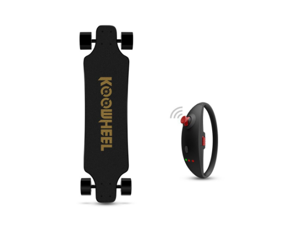 Skateboard électrique KOOWHEEL 2nde génération Onyx