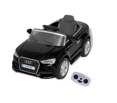 Voiture électrique pour enfants télécommandée Audi A3 Noir - 1