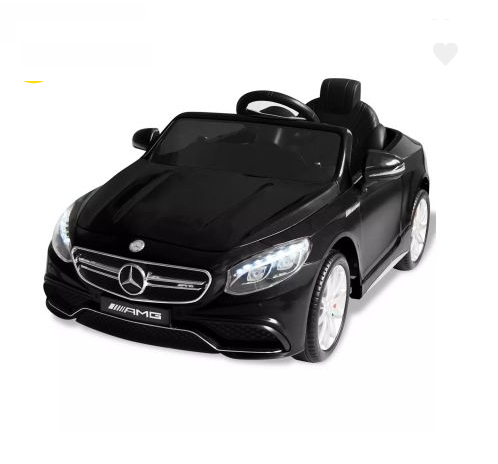 Voiture électrique pour enfants Mercedes Benz AMG S63 Noir - 1