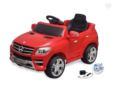 Voiture électrique avec télécommande Mercedes Benz ML350 rouge - 1