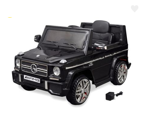 Voiture SUV électrique Mercedes Benz G65 2 moteurs Noir