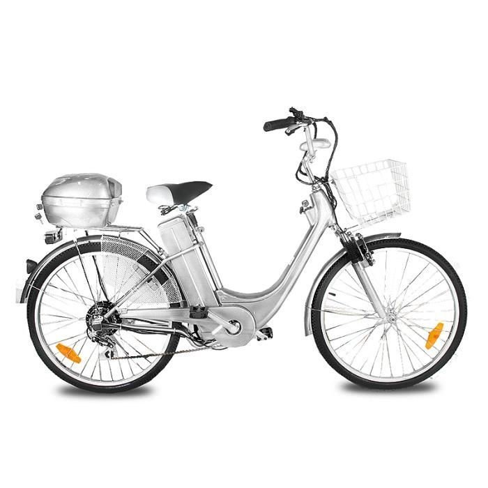 Vélo Electrique City Bike Viron Motors GRIS