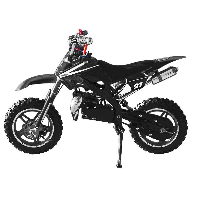 Mini moto cross enfant enduro 49cc Noir
