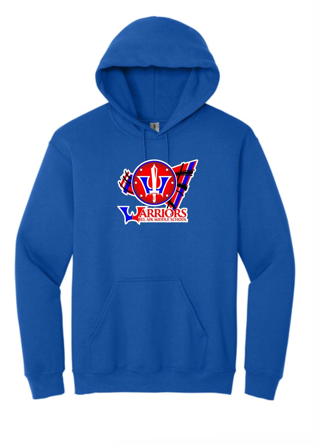 Bel Air Middle Hoodie Royal Blue