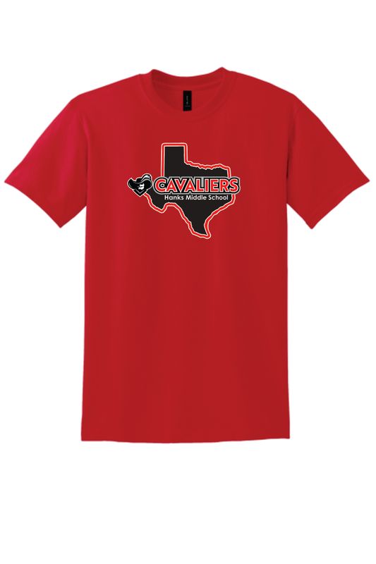 Hanks Middle School Red T-Shirt