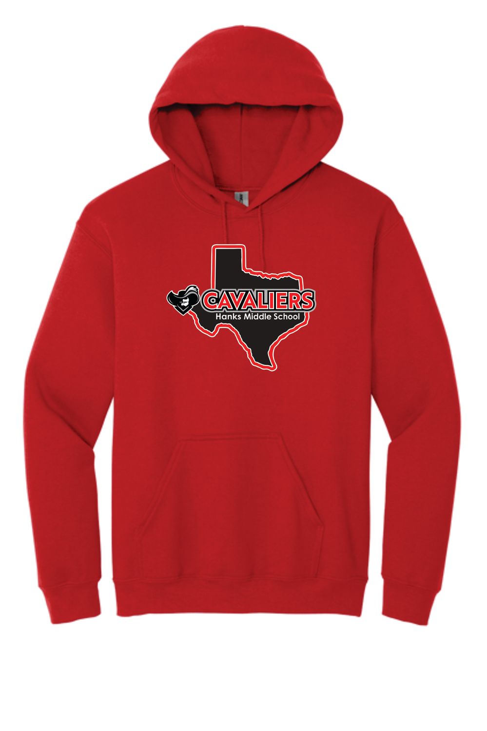 Hanks Middle Hoodie Red