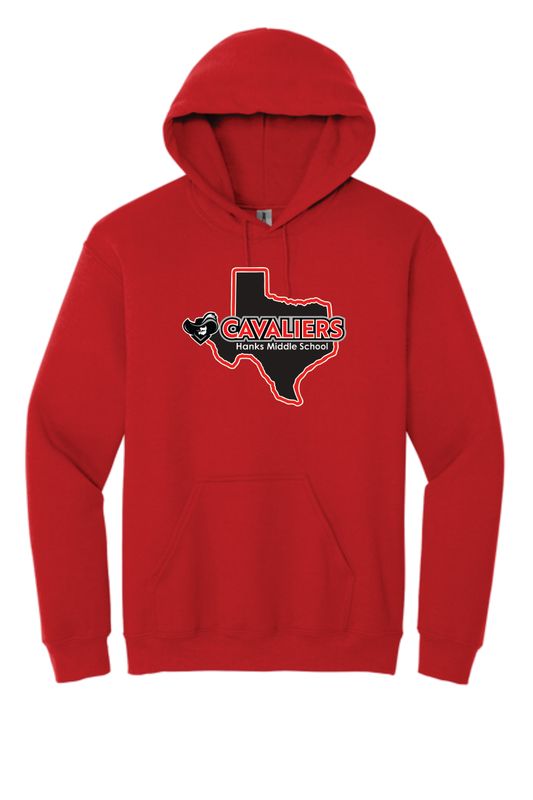 Hanks Middle Hoodie Red