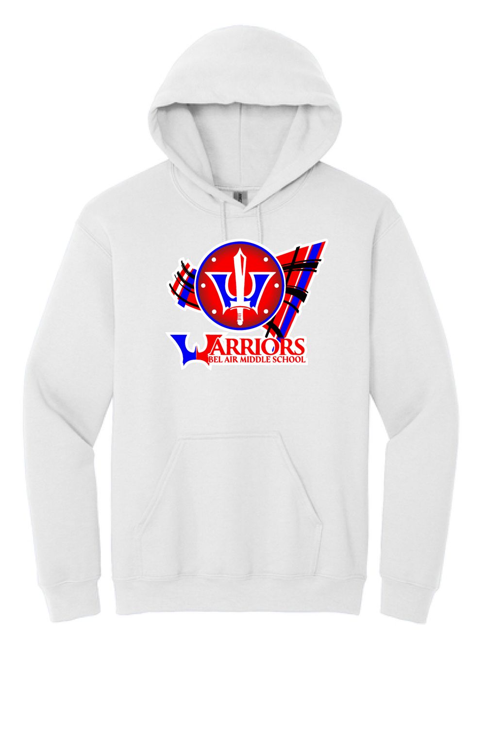 Bel Air Middle Hoodie White