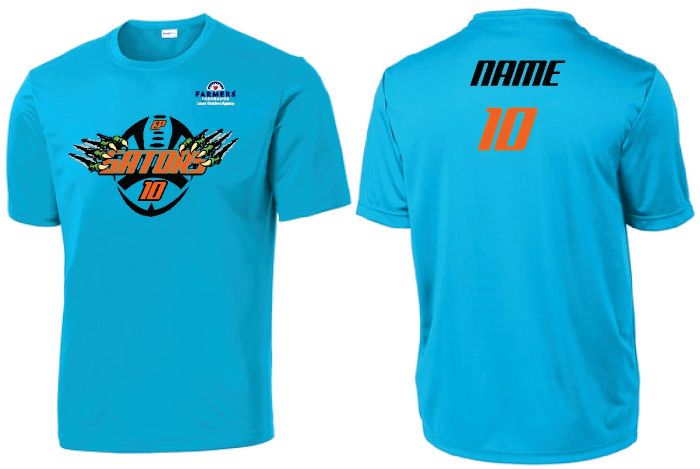 Gators Flag Football DriFit Tee