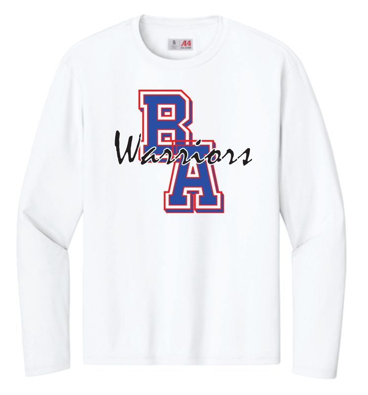 **TEACHER/FACULTY ONLY!!**  BAMS Warrior Long Sleeve Drifit Shirt