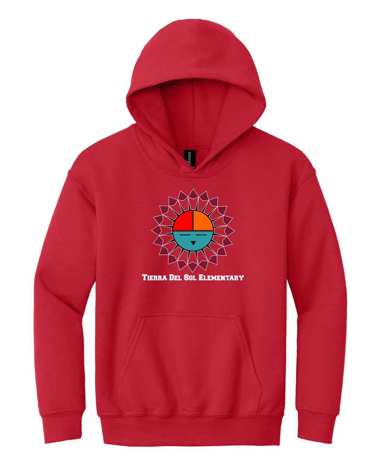 Grades: Kinder - 5th  Tierra Del Sol Hoodie Red