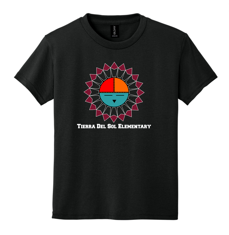 Grades: Kinder - 5th  Tierra Del Sol T- Shirt Black