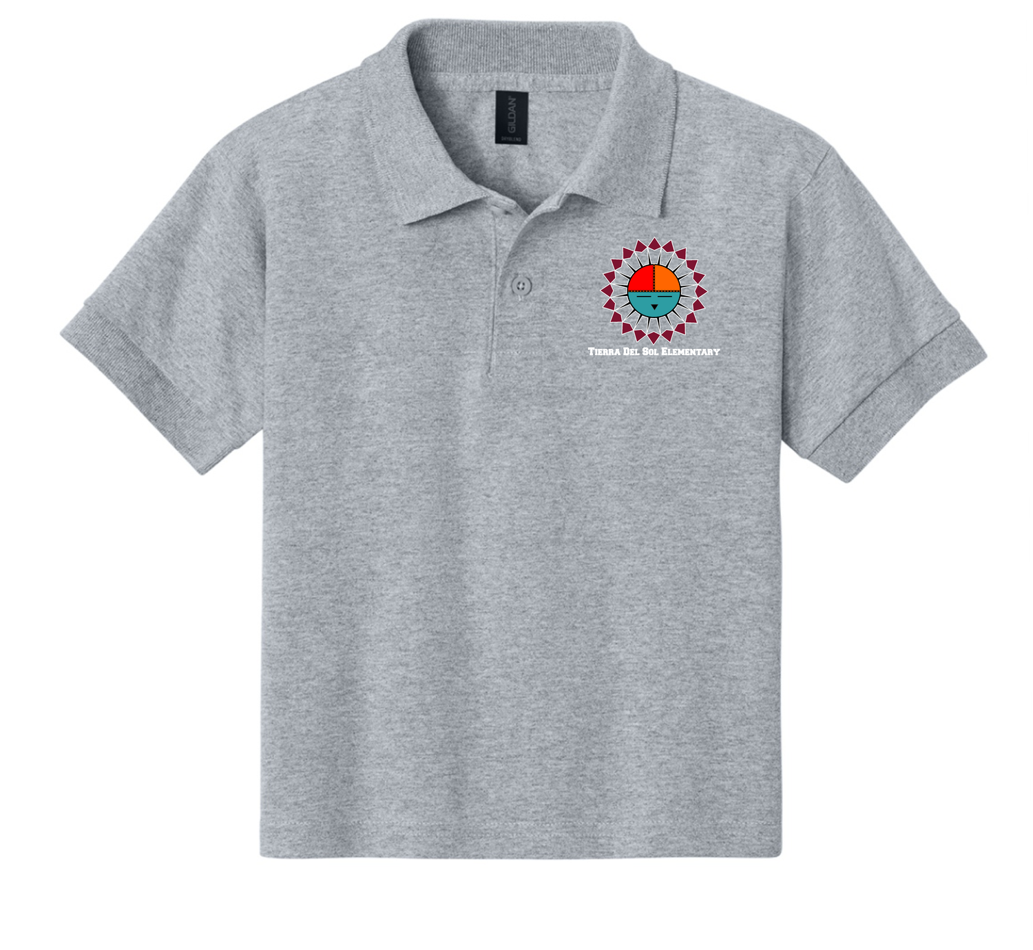 Grades: Kinder - 5th  Tierra Del Sol Gray Polo