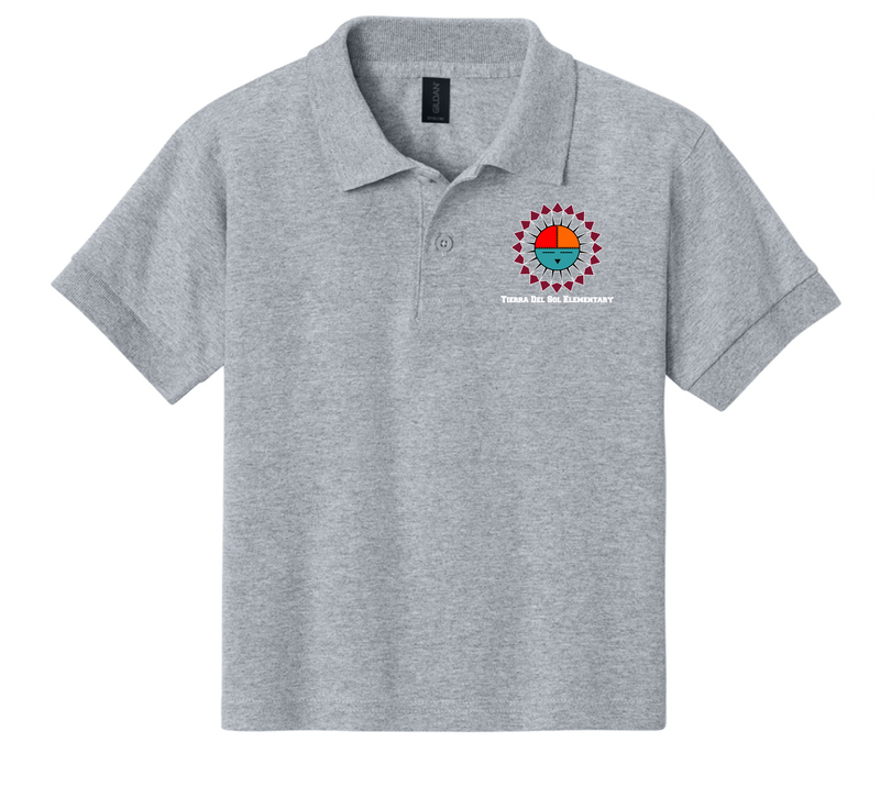 Grades: Kinder - 5th  Tierra Del Sol Gray Polo
