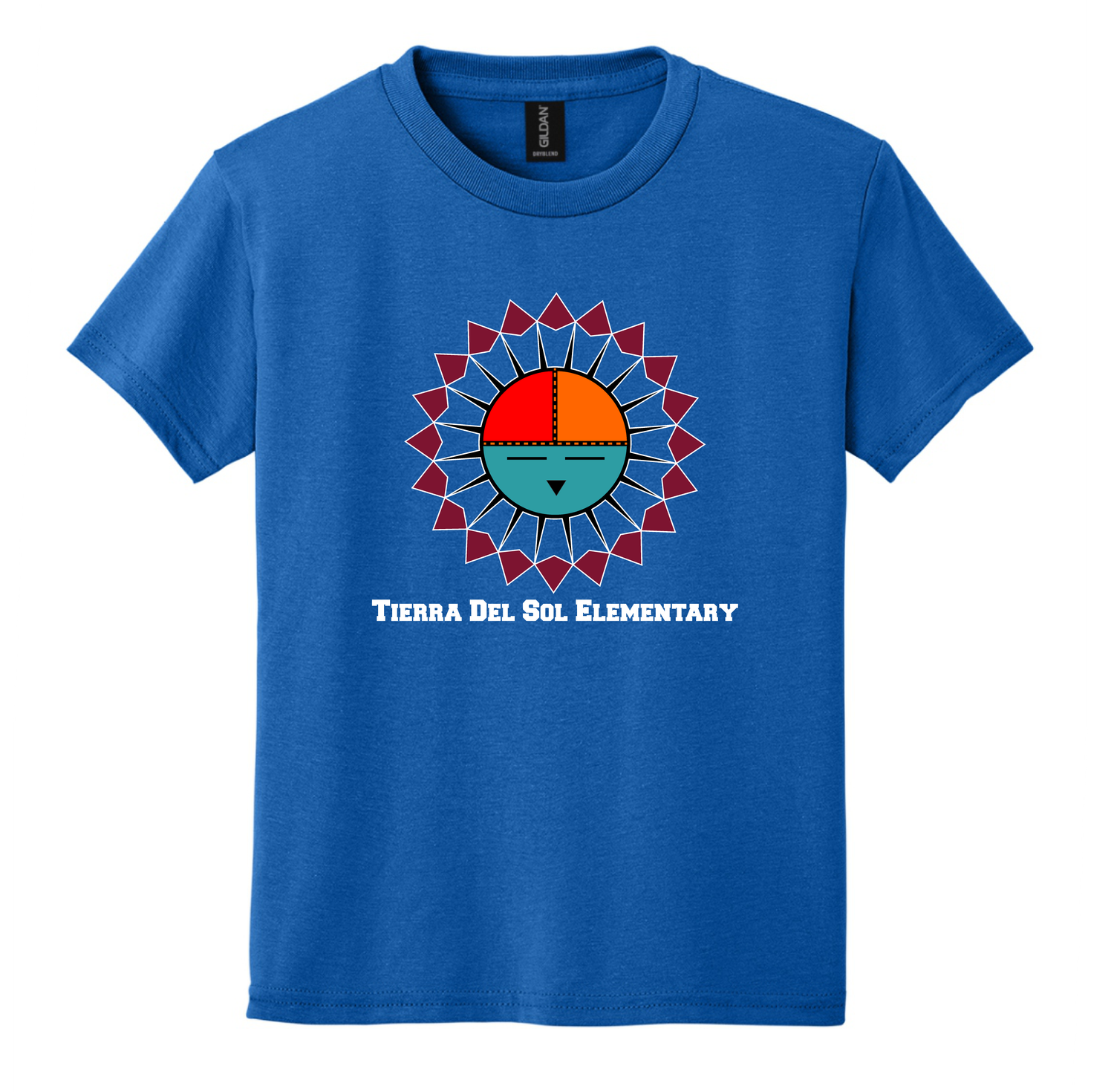 Grades: Pre-School &amp; Pre-K Tierra Del Sol T- Shirt Blue