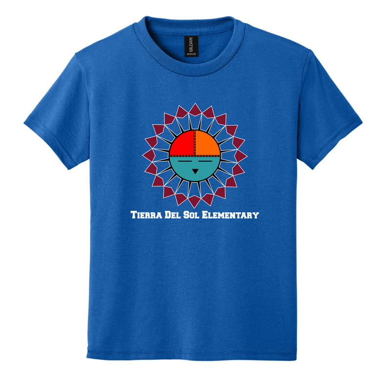 Grades: Pre-School &amp; Pre-K Tierra Del Sol T- Shirt Blue