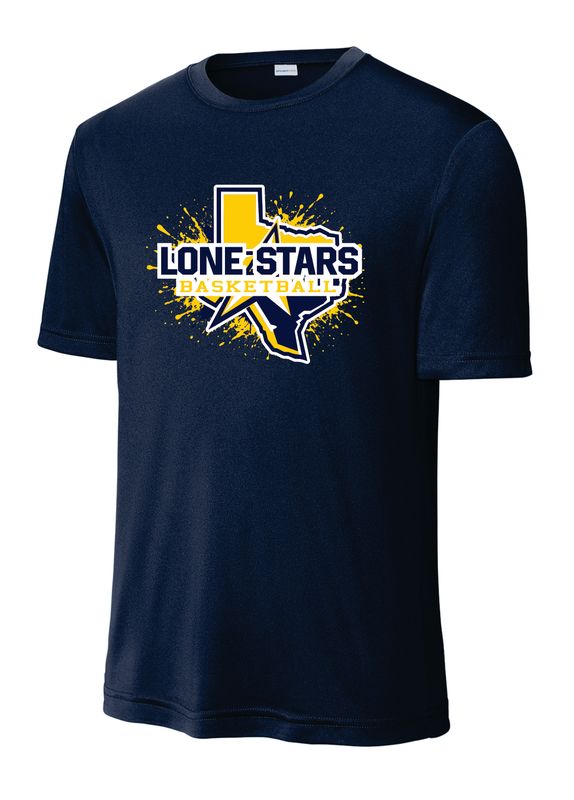 Lone Stars Yellow/Navy DriFit Shirt