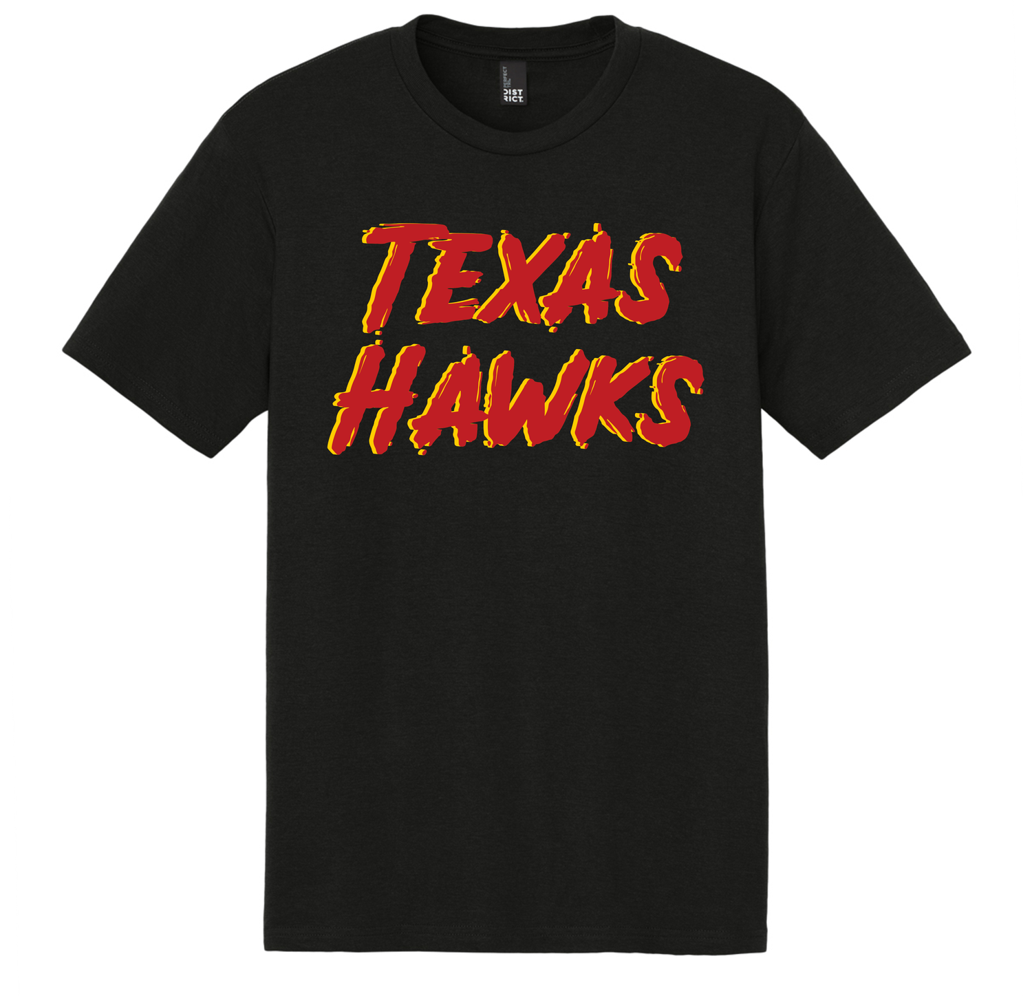 Hawks Basketball Black Triblend Tee