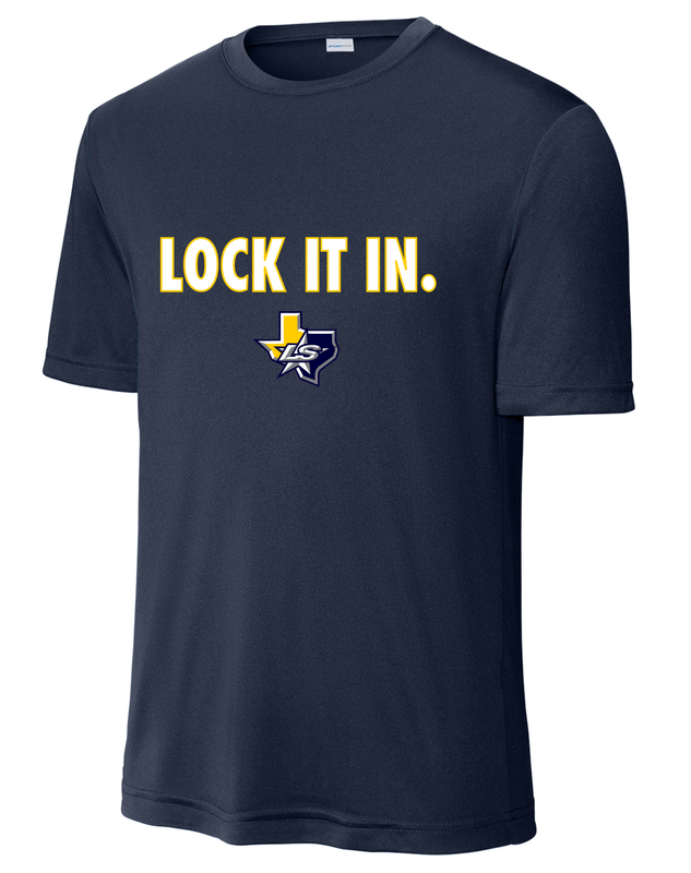 Lone Stars Short Sleeve Navy DriFit