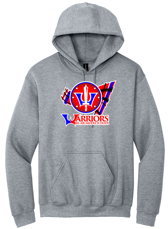 Bel Air Middle Hoodie Sport Grey