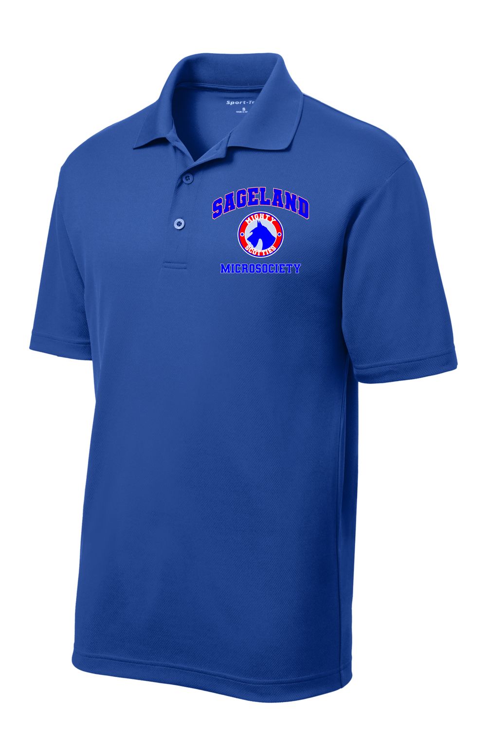 Sageland Blue Drifit Polo