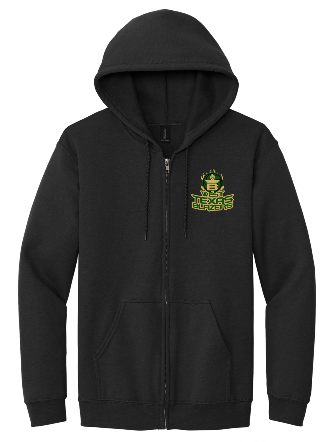 WTX Zip Hoodie Left Chest Logo
