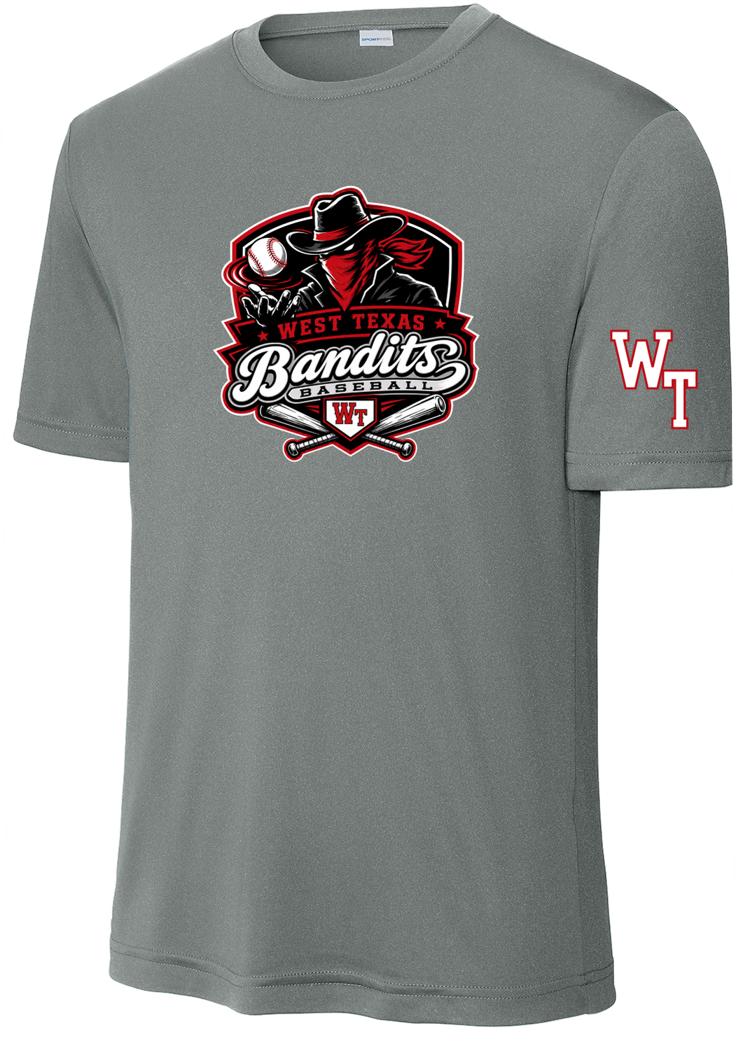 YOUTH West Texas Bandits Grey Drifit