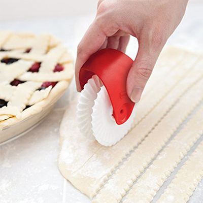 Pastry Pie Decor Cutter Plastic Wheel Roller