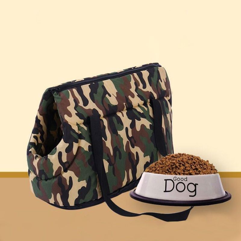 Camouflage Pet Dog Carrier Bags Portable Puppy Sling Bag