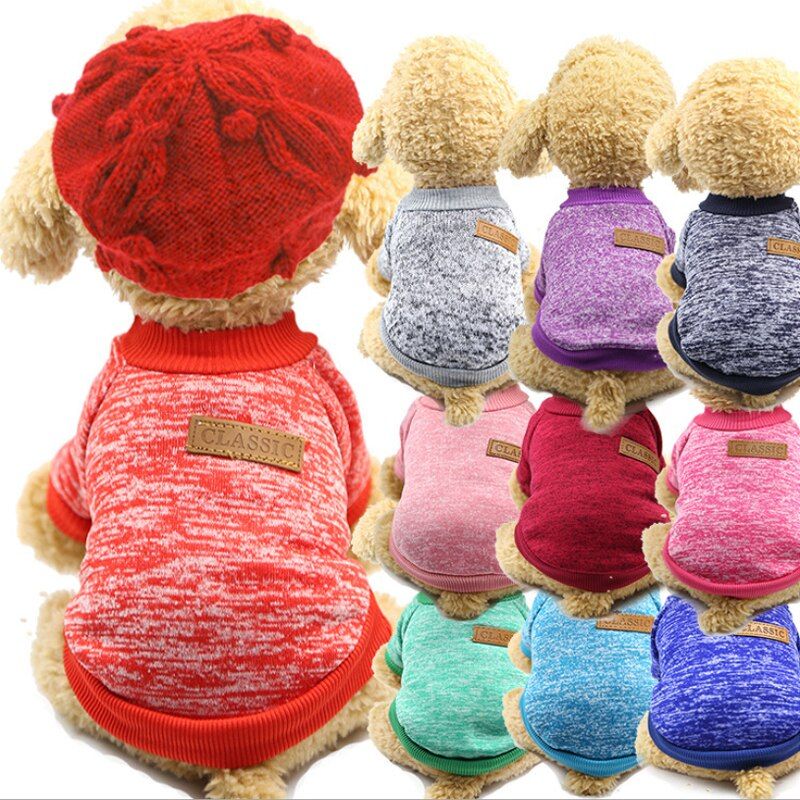Summer Fashion Pet Puppy Sweater Sweatshirt Costume Jumpers