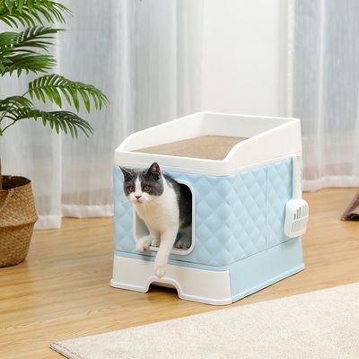 Bacs à litière pliables pour grands chats