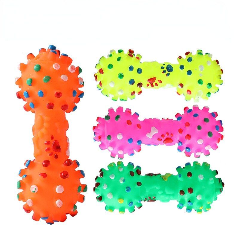 Dog With Molar Teeth Cleaning Dog Toy