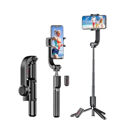 Perche à selfie rotative étanche noire
