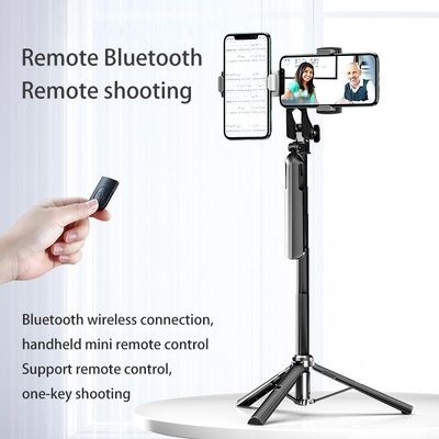 Support double pour téléphone, perche à selfie