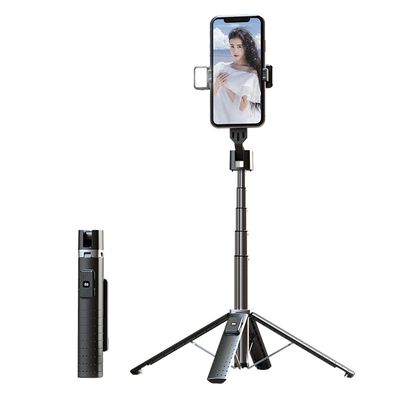 Perche à selfie à double remplissage avec Bluetooth et fonction Live