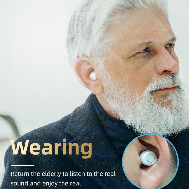 Magnetic Rechargeable Hearing Aid Bluetooth Appearance Sound Amplifier