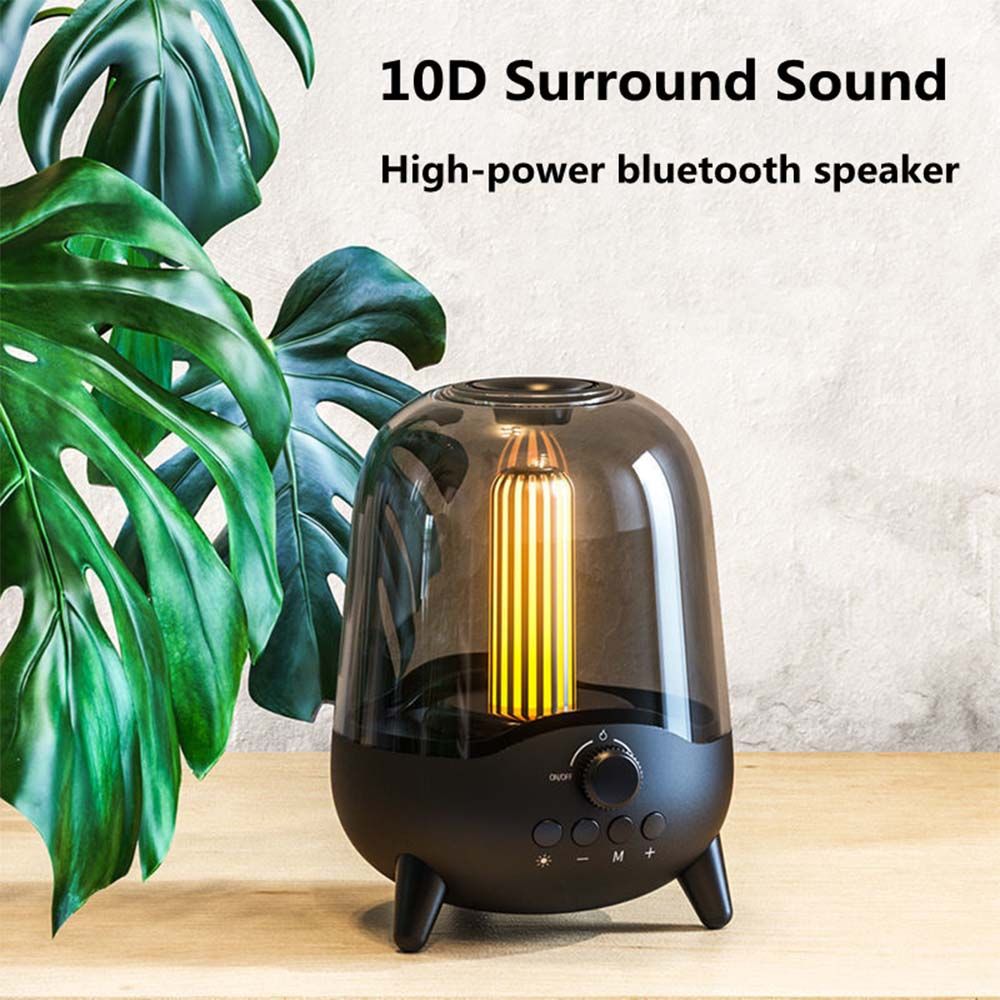 LED Night Light Wireless Stereo Bluetooth Speaker Desk Lamp