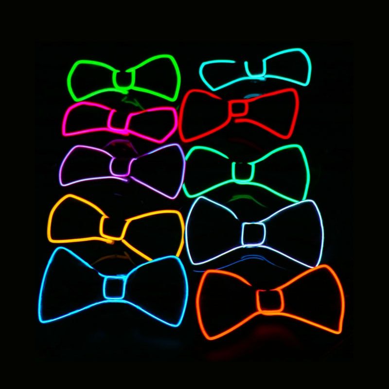 Glowing Bow Tie Luminous Light Up Decoration