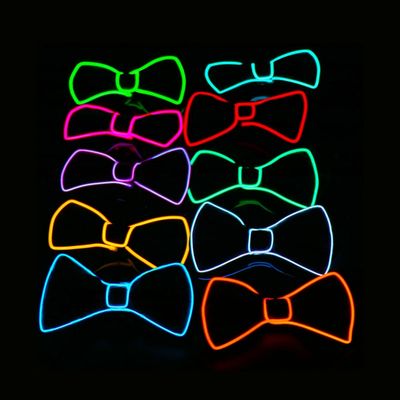 Décoration lumineuse en forme de nœud papillon