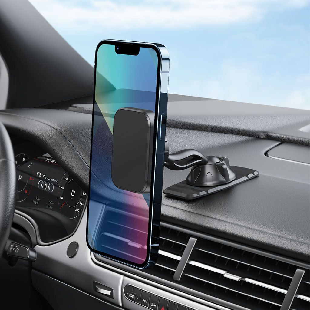 Double-Head 360-Degree Car Magnetic Suction Bracket 6 Magnets