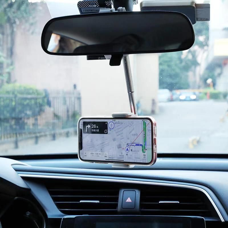 New Car Rearview Mirror Mount Adjustable Support